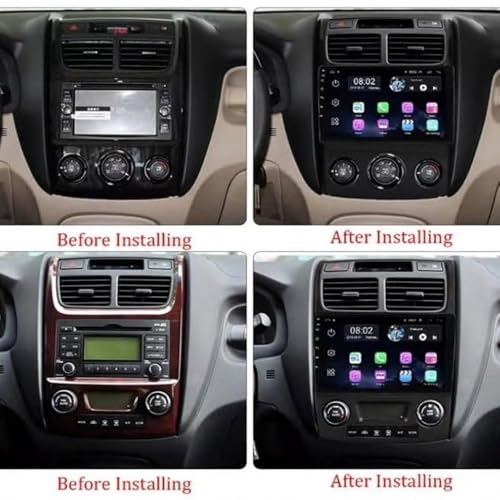 Radio coche Hyundai Accent 3 2006-2011 con Android Auto pantalla táctil y Mirrorlink 2