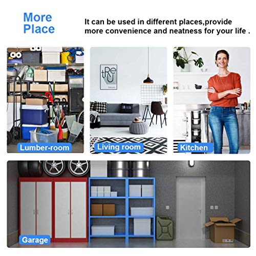 Bestoffice 14Dx36Wx72H 5-Shelf Adjustable Storage Shelves Wire Shelving Unit Garage Nsf Metal Shelf Heavy Duty Utility Commercial Grade Steel Layer Shelf1250 Lbs Capacity,Black #TOP5