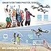 Drone, Drones with camera for adults 4k, Drones for kids 8-12, Brushless Motor, FPV Foldable Drone, Carrying Case, 40 mins Battery Life, Christmas gifts, 360° Flip, APP Control