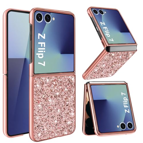Coque Z Flip 7 protection fine contre les chutes et rayures or rose