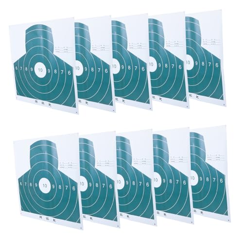 SUPVOX Competitive Shooting Archery Targets Paper 50pcs Animal Target Paper Training Devices for Bow Practice