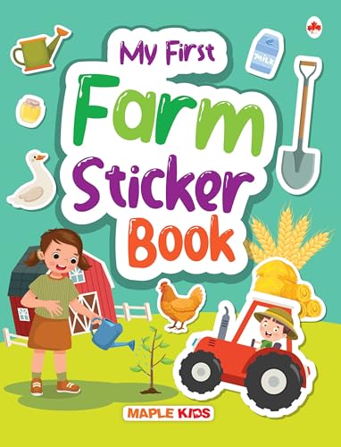 Image of My First Sticker Book - Farm - Activity Book for Kids - Stickers for Children - Age 3+ Years