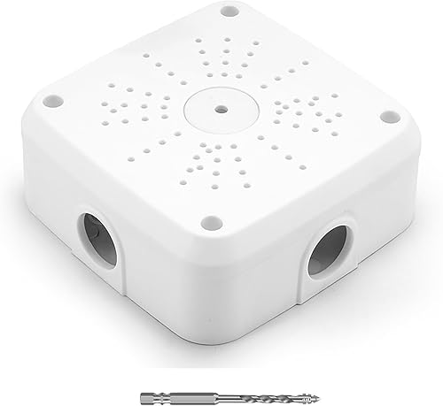 Soporte universal de montaje en caja de conexiones para cámara de seguridad, base de cámara IP impermeable de plástico, soporte de montaje en techo