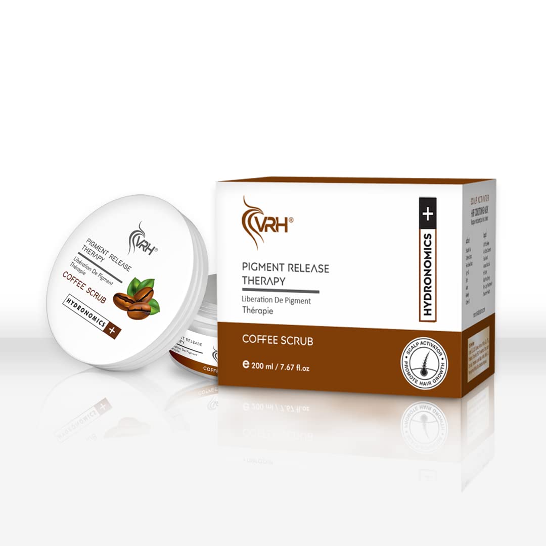 VRH Coffee Face & Body Scrub | 70% Organic Arabica Coffee Extracts & Brown Rice Extracts | Gently Exfoliates for Smooth, Brighter Skin | Removes Dead Skin & Impurities | For All Skin Types | 200gm-image-21