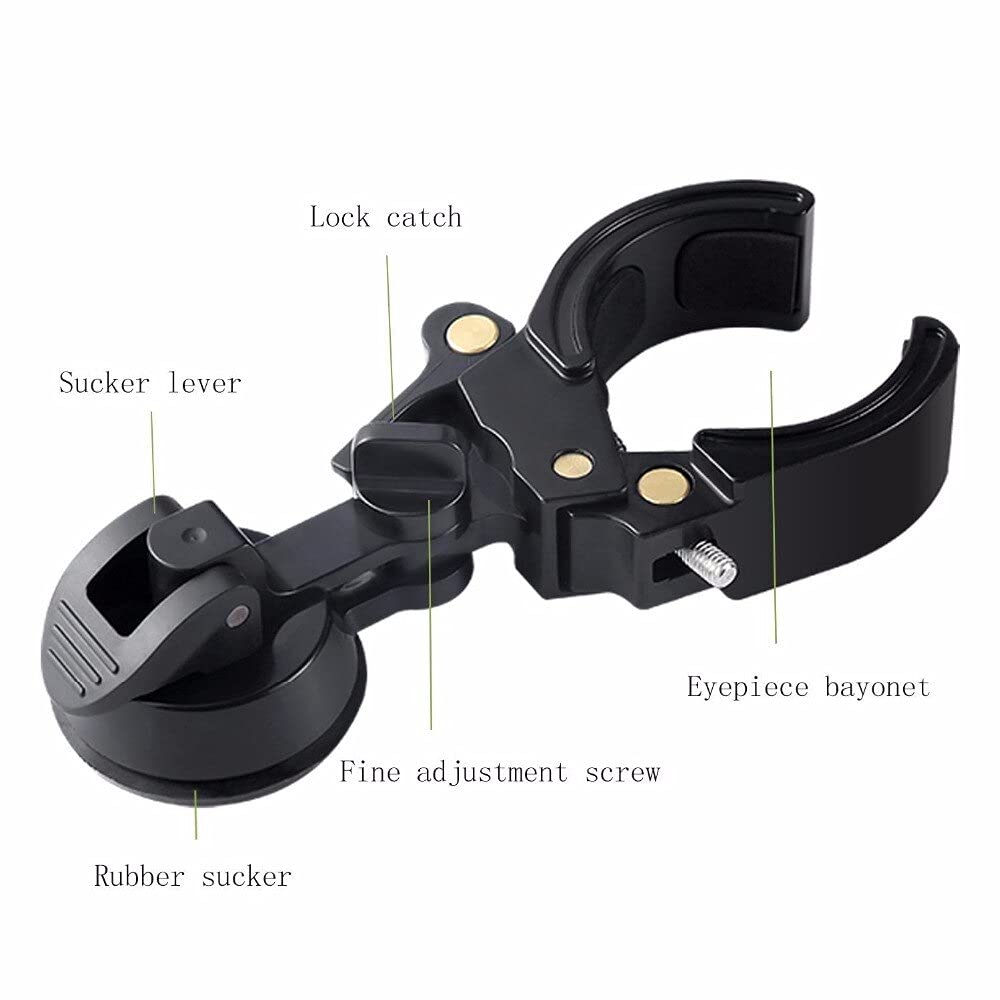 Accesorios de telescopio astronómico. Soporte de Soporte de Soporte de Soporte de Soporte de teléfono móvil Universal Mejorado for monoculares, binoculares, Alcance de Manchas