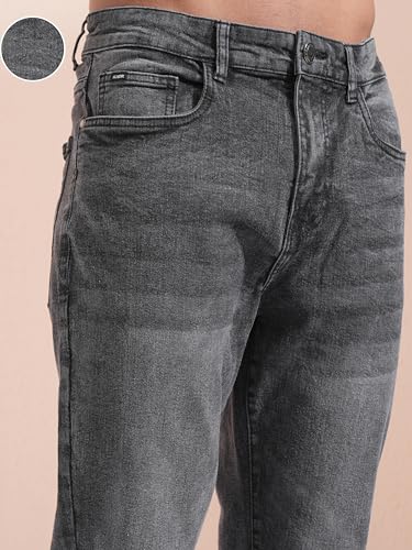 Image of Highlander Men's Straight Fit Jeans | Stretchable | Everyday Comfort & Style| Jeans for Man