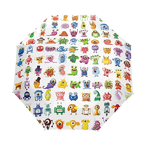 Parapluie pliant mignon pour les voyages et les sorties à la plage des enfants