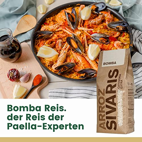 Bomba rijst 6kg verpakking | ronde reis voor paella en Spaanse reisgerechten | Paella rijst - Image 3