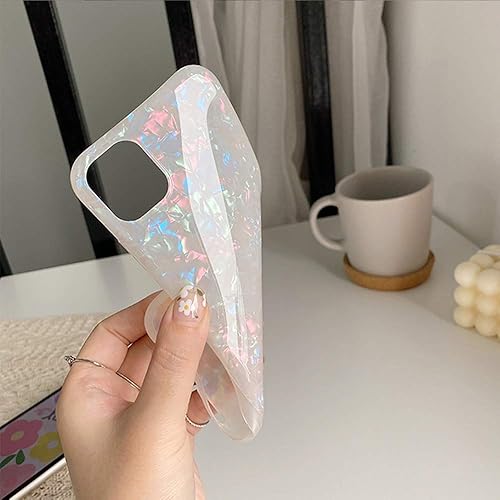 Miniatura 8 de Funda J.west de silicona para iPhone 11 Pro Max, con pantalla de 6.5 pulgadas, de diseño moderno, translúcido y nacarado de lujo, delgado, con