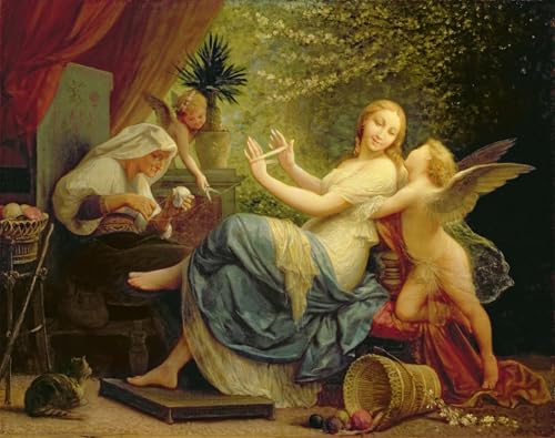 Images Peintures L'innocence séduite Henri Pierre Picou posters animaux