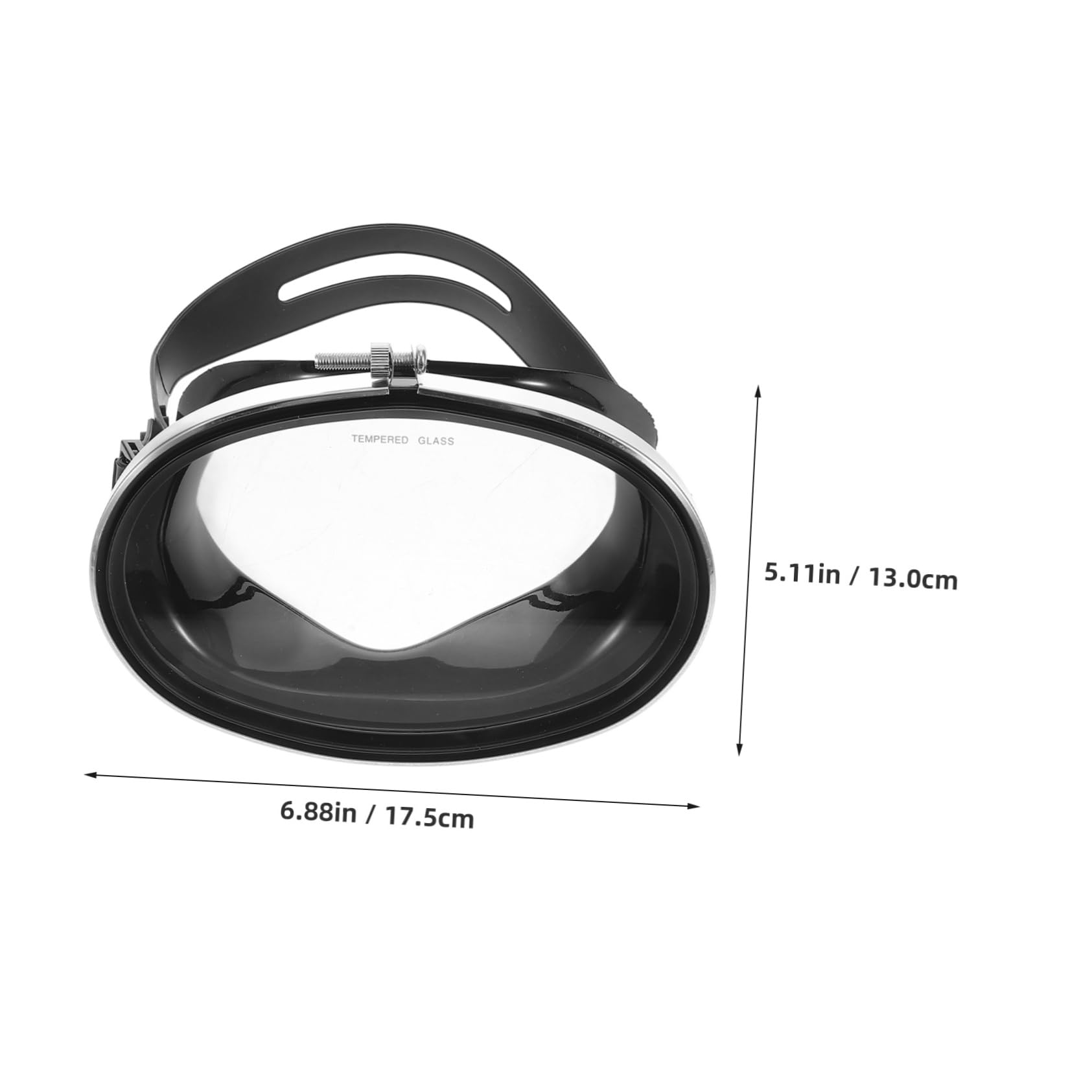 Garneck Scuba Diving Mask Adult Goggles Diving Goggle Set Snorkeling Gear Pool