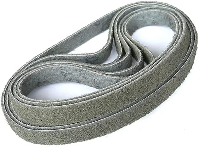 Sandpaper Sanding belts,sandblasting tools,Non-Woven Sand Belt Abrasive Nylon Stainless Steel Polishing Sanding Belt Coarse to Fine Fiber Abrasive Sanding Belt 1PC(600 Grey,NYLON 20X520MM)
