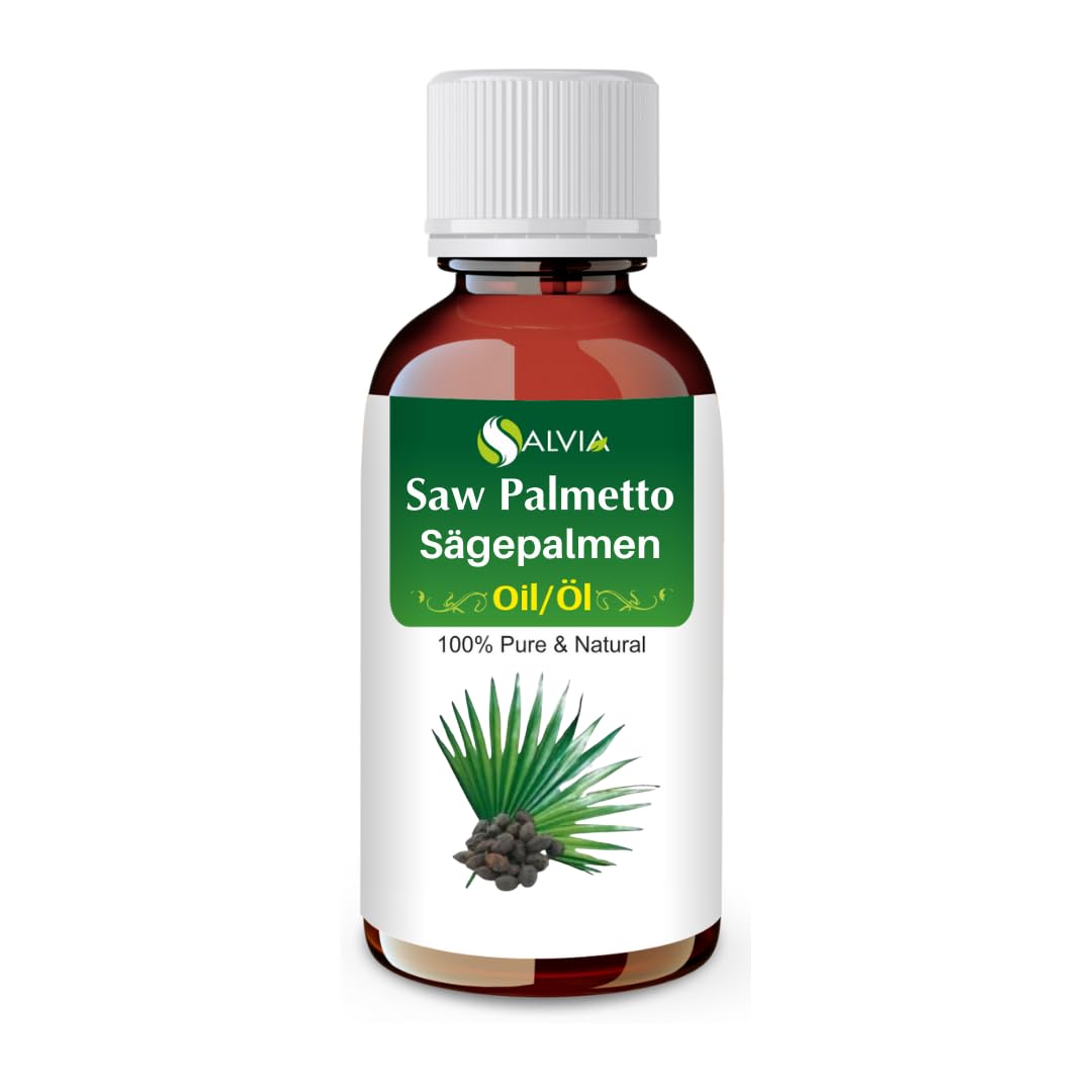 Saw Palmetto Oil (Serenoa Repens) | Pure and Natural Cold-Pressed Oil | Moisturize and Nourish Skin, Prevent Hair Loss| Used in Cream, Lotion, Shampoo, Serum, and Many Others - 100ML