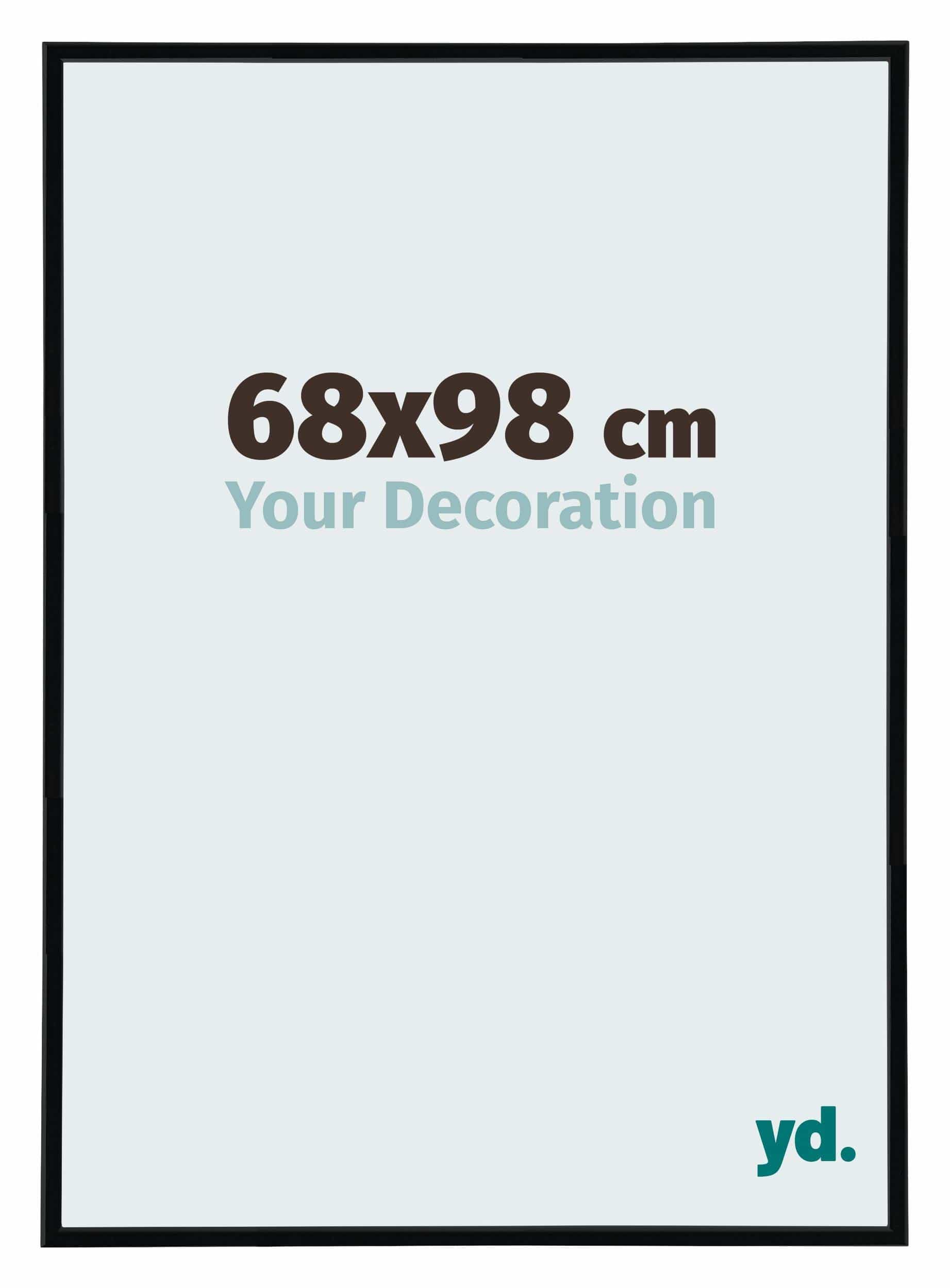 Your Decoration - Puzzle frame 68x98 - Black Matte - Puzzle frame 1500-2000 Pieces - Plastic Photoframe - Annecy