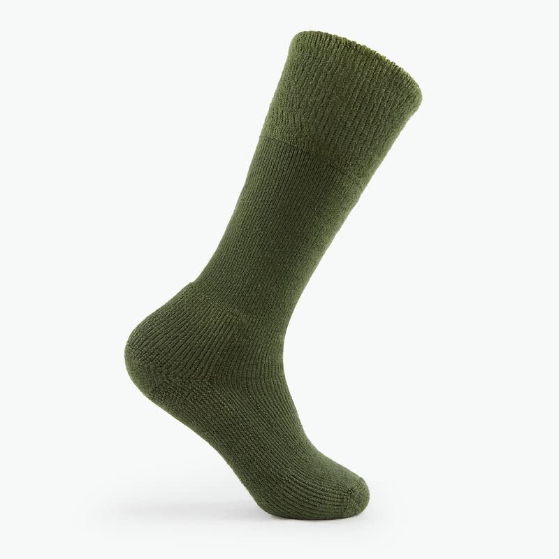 Image of thorlos womens Mcb Max Cushion Over the Calf Military Combat Boot Sock