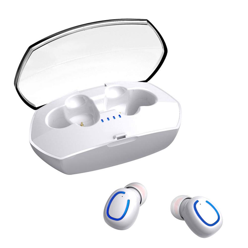 Słuchawki douszne Mini TWS Prawdziwe słuchawki bezprzewodowe Bluetooth 5.0IPX6 Wodoodporny sportowy zestaw słuchawkowy stereo 6D Surround z mikrofonem Double the comfort