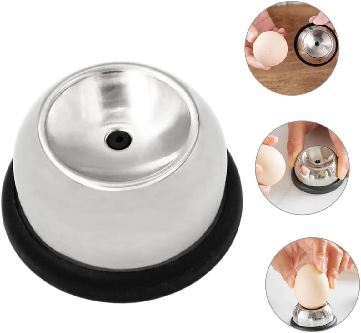 Egg Cracker Separator Boiled Eggs Holder Boiled Eggs Piercer Egg Hole Puncher Easy to Use