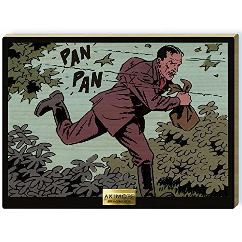 Tableau Akimoff Blake et Mortimer Olrik BD objet collection 2022