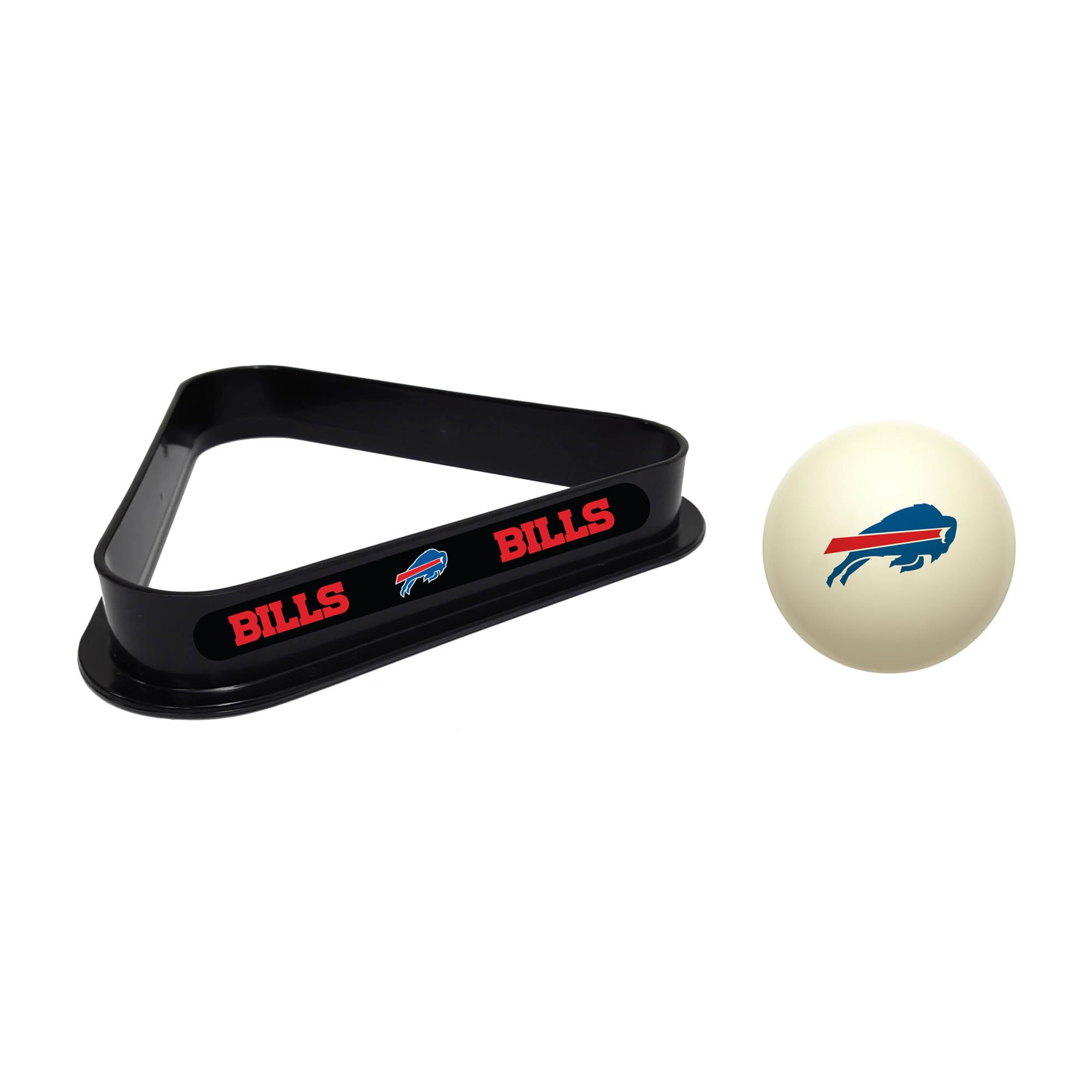 Imperial Buffalo Bills Cue Ball & Rack Set