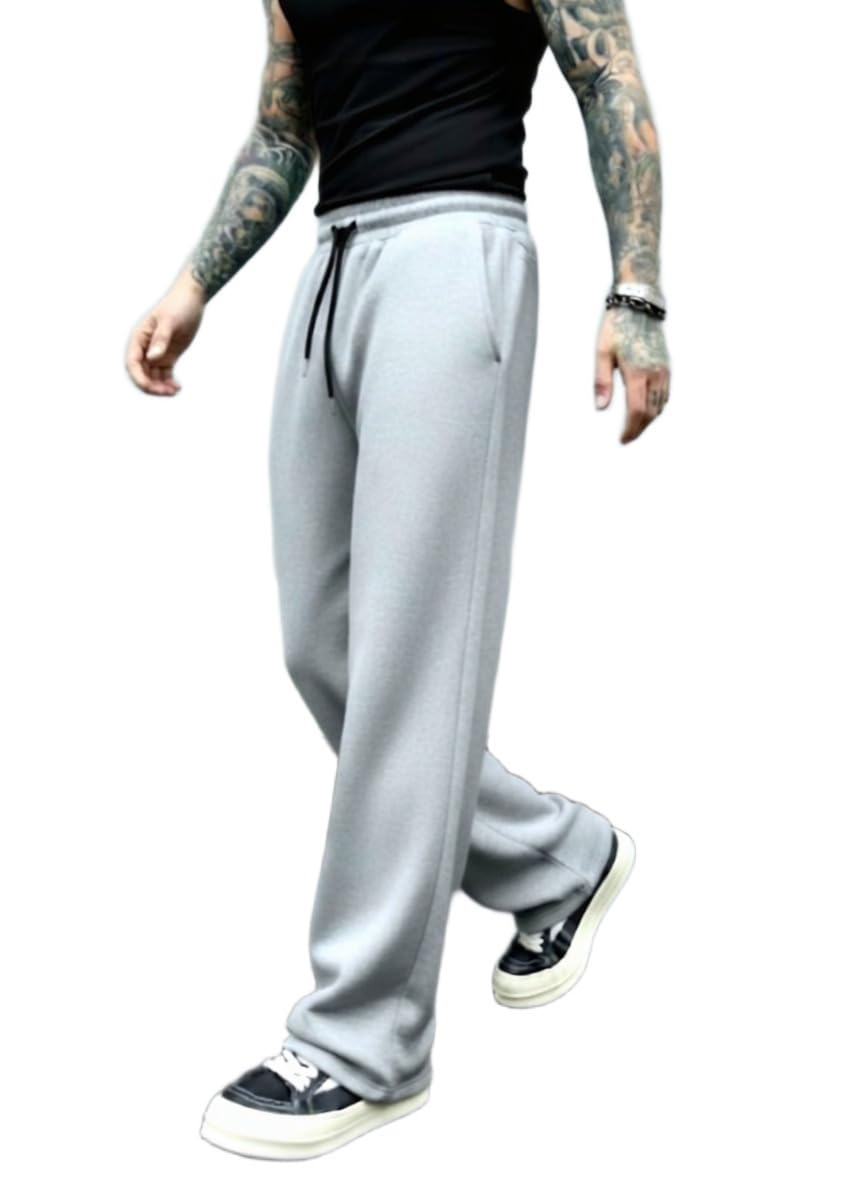 dockstreet Track Pant for Men || Baggy Fit || Track Pants || Full Elastic Jogger Track Pant || 100% Cotton-picture-34