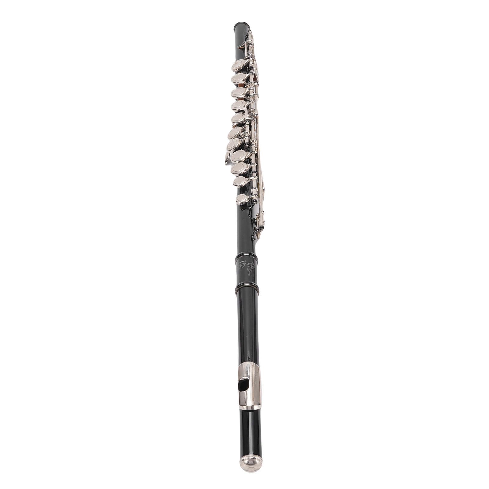 16 Tasti Flauto a Foro Aperto Kit Professionale per Flauto C con Custodia Nera per Principianti, Studenti, Adulti, Lezioni di Musica, Orchestre