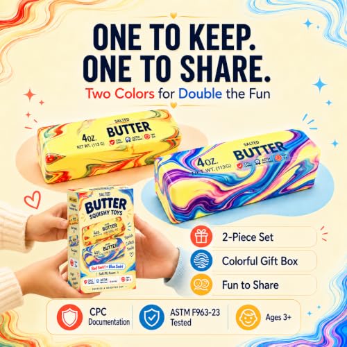 Butter Squishy 2 Pack DROPS TO - image 4