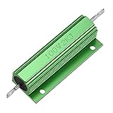sourcing map Aluminum Deckel Widerstand 100W 2k Ohm Drahtwunde für LED Ersatz Konverter DE de