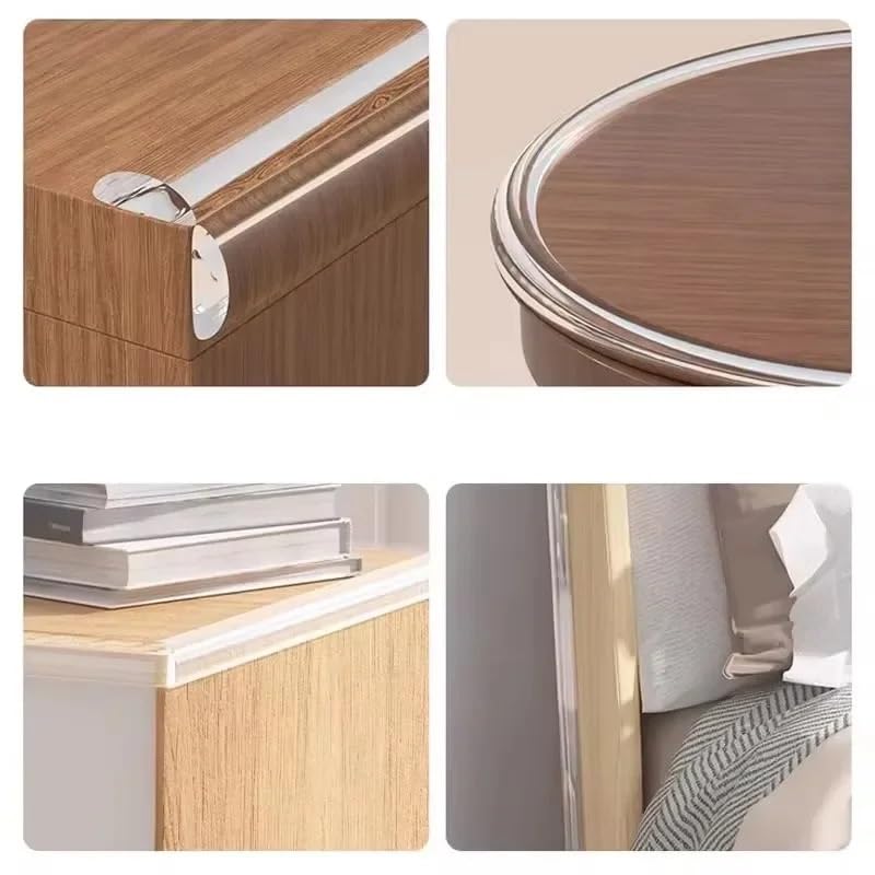 1pc 1/2/3/5M Sécurité Table Bord Garde Meubles Coin Protecteur Bande Auto-adhésif Transparent Enfants Bébé Anti-Collision Gardes(5m)