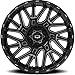 Vision 404 Brawl 20x9 6x135 +12mm Black/Milled Wheel Rim 20
