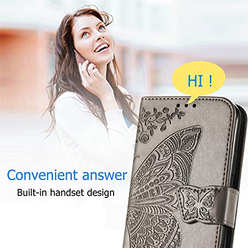 TANSKE Capa Capinha Carteira Para Samsung Galaxy A51 5G, Couro Flip Magnética com Suporte e Slot par