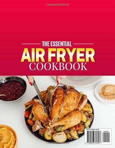 image for The Essential Air Fryer Cookbook: Ultimate Air Fryer Recipes for Busy 