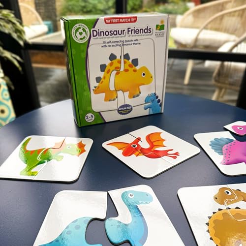 Image of The Learning Journey: My First Match It - Dinosaurs - 2 Year Old Toys, Puzzles for Toddlers, Toddler Puzzle, Educational Toys for 2 Year Old - 15 Self-Correcting Matching Puzzles - Award Winning Toys