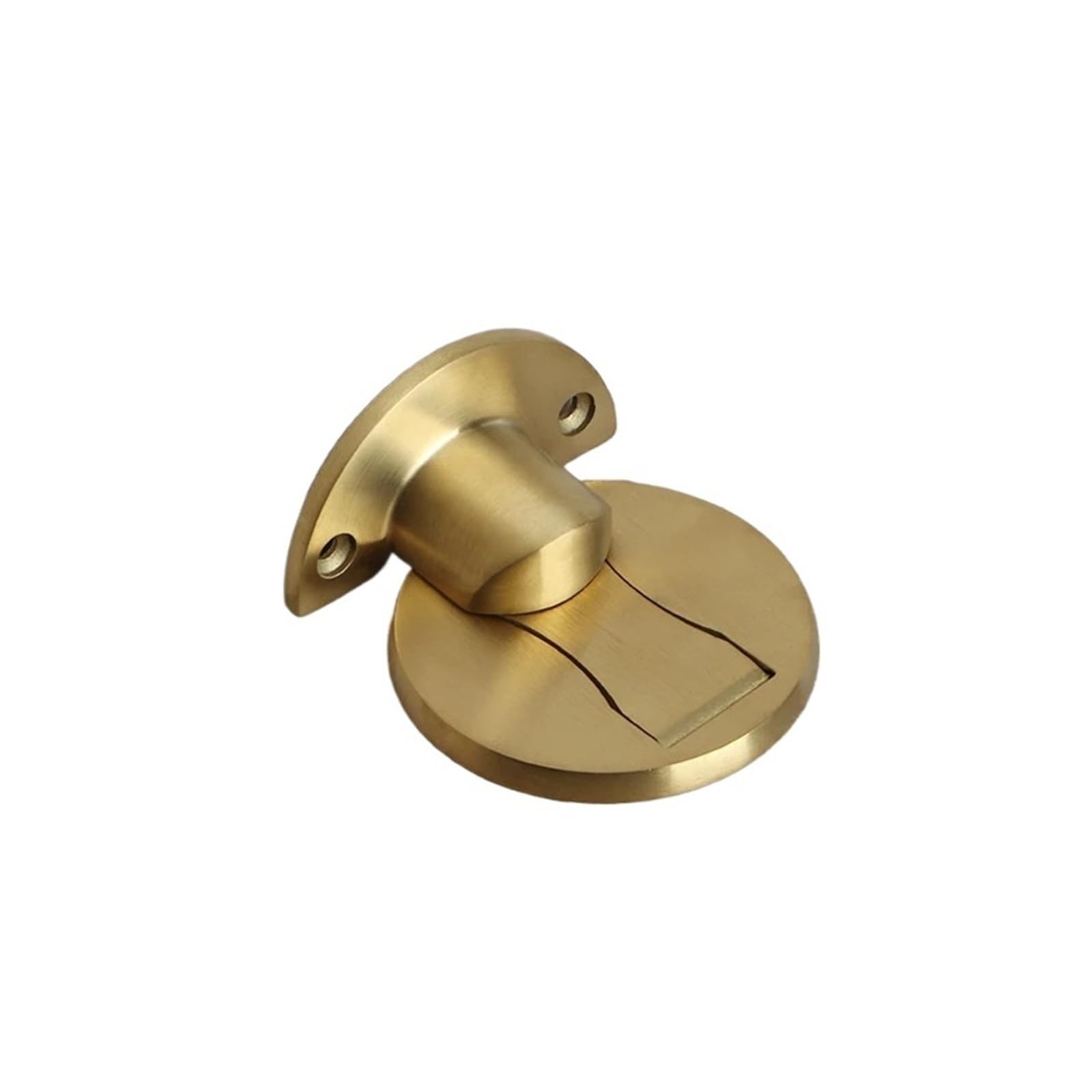 BSAXITHZB Door Stopper 304 Stainless Steel Punch-Free Invisible Furniture Hardware(Brushed Gold)