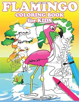 Flamingo Coloring Book for Kids