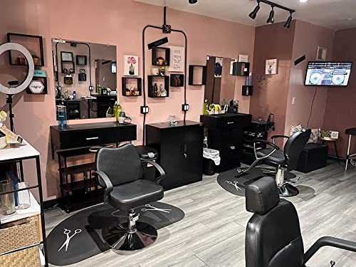 Cjf Metal Storage Cabinet With 2 Doors And 2 Locking Drawers, Steel Storage Cabinets For Office/Home 36.2" H X 31.5" W X 15.7" D (Black) #TOP6