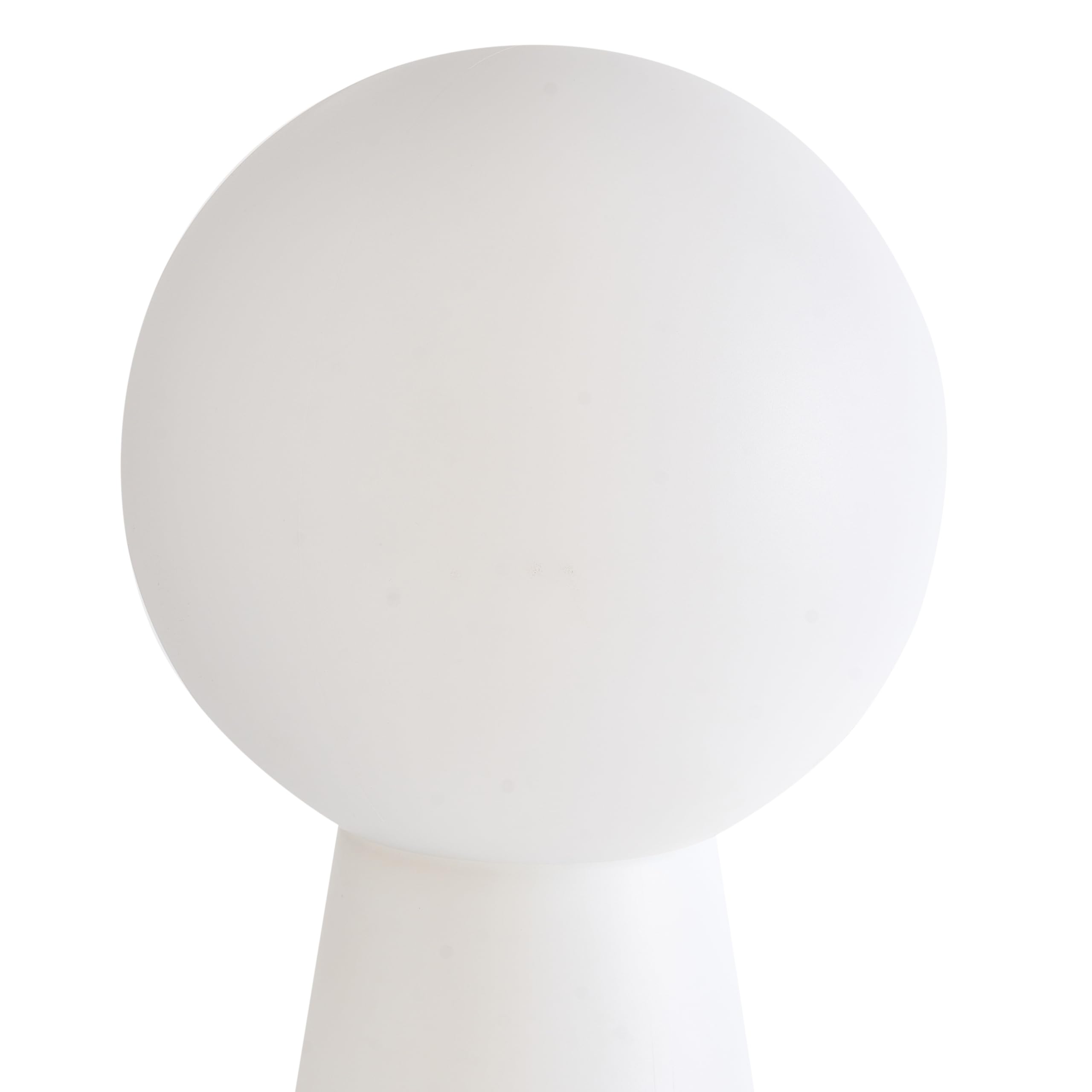 Beliani Lampadaire LED pour Extérieur Moderne Éclairage RVB Matériau Synthétique IP54 Blanc Torne