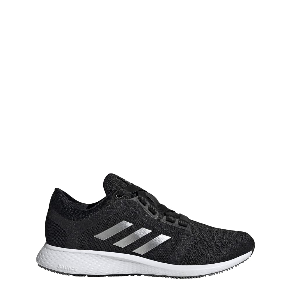 adidas Women's Edge Lux 4 Running Shoe, Core Black/White/Grey, 6