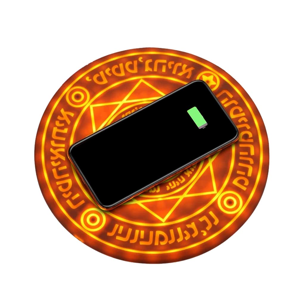 Cargador inalámbrico con Efecto de Sonido, Regalos para niñas, Mujeres, Amigos, familias, para Viajes, Negocios, Trabajo, para Crear, estación de Carga, Almohadilla para múltiples