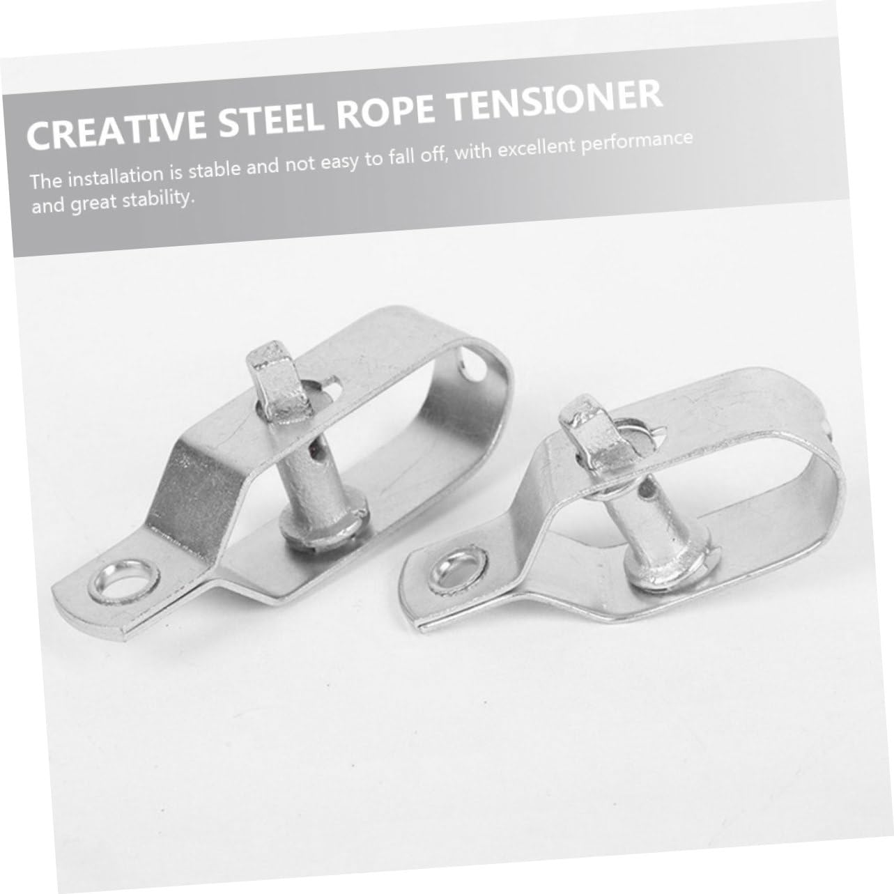 MAGICLULU 5 Ensembles Tendeur De Fil De Tendeurs Robustes pour Câbles Outils De Serrage pour Extérieur Ajustement De Tension pour Grillage Et Câbles 6 Pièces * 5