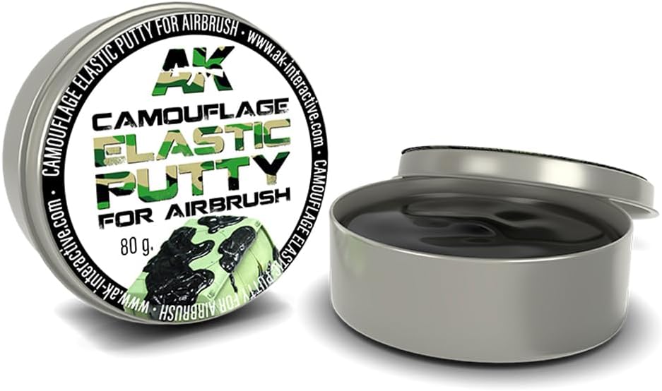 AK Tools AK8076 Camouflage Elastic Putty (80g)