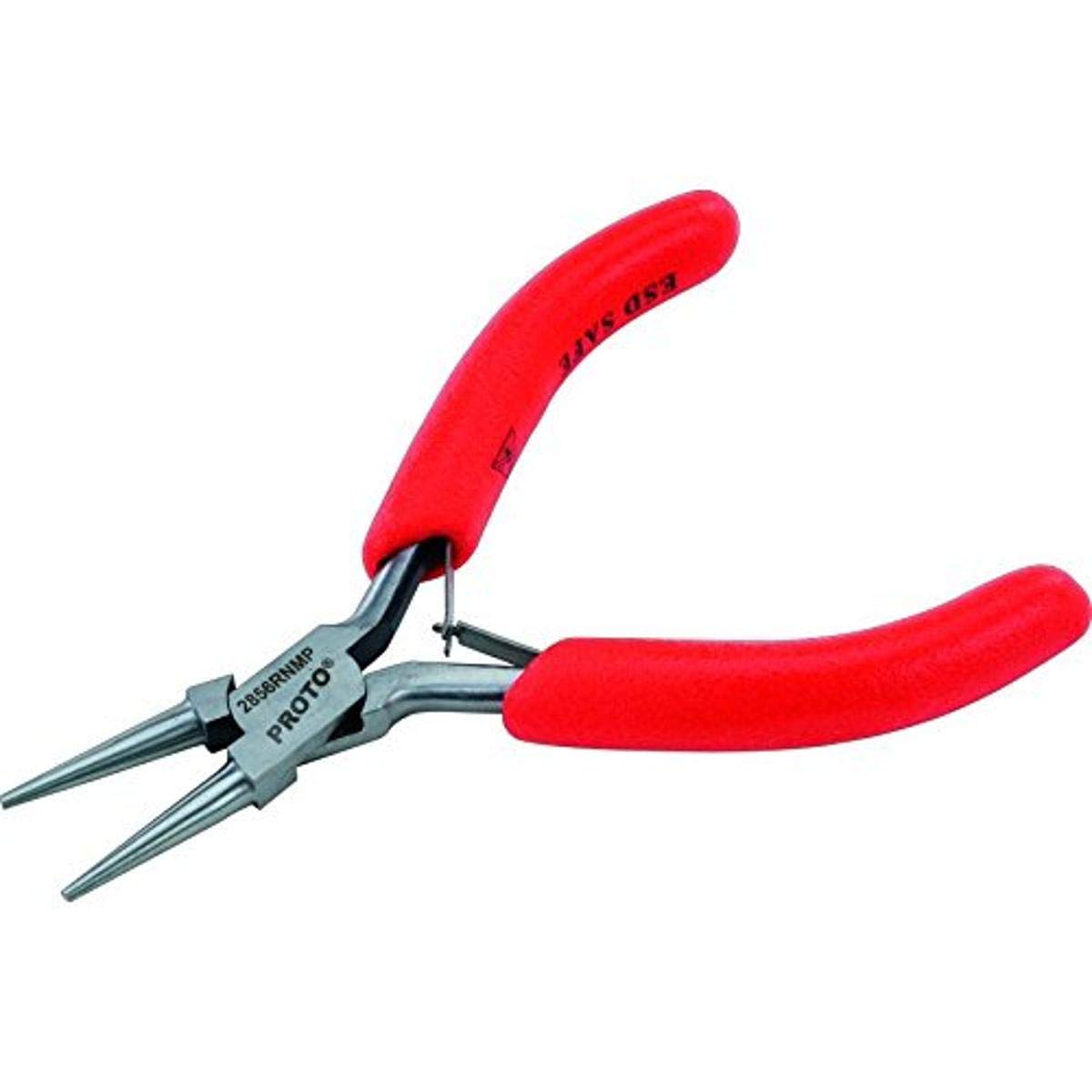 Round Nose Plier, 4-1/2 in., Serrated: Needle Nose Pliers: Amazon