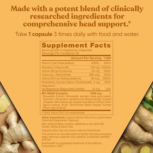 Eu Natural My Head! Headache Vitamins
