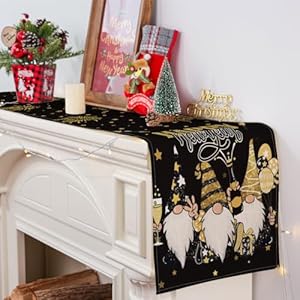 Siilues Happy New Year Table Runner, 2025 Funny Gnome Happy New Year Decorations Cheers Runner for Table Seasonal Winter Holiday Decor for Indoor Outdoor Dining Table Decorations (13'' x 90'') Siilues Happy New Year Table Runner 2025 Funny Gnome Happy New Year Decorations Cheers Runner for Table Seasonal Winter Holiday Decor for Indoor Outdoor Dining Table Decorations 13 x 90