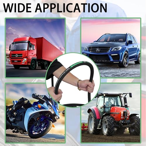Generic Haichi Hydraulic Hose Coiled Hydraulic Hose 3988 Psi Rubber Hydraulic Hose With 2 High-Tensile Steel Wire Braid thumb #4