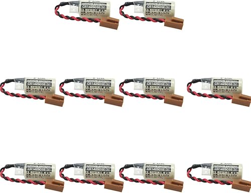 Miniatura 9 de KANGLEUS (paquete para tu elección) 4 piezas de repuesto para FDK CR14250SE 3V 12AA PLC para fuente de alimentación de respaldo 1747-BA con enchufe