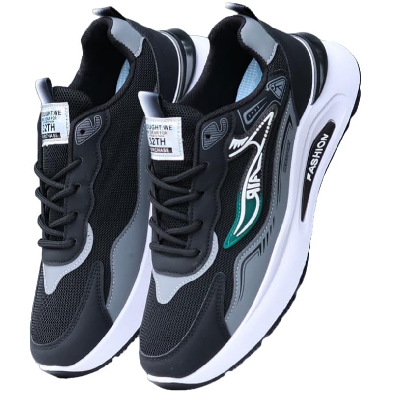 Men's Casual Sports Shoes - Breathable mesh Material - Lightweight and Comfortable - Anti-Slip and Durable - Suitable for Running, Exercising, Outdoor Activities, and Daily use.