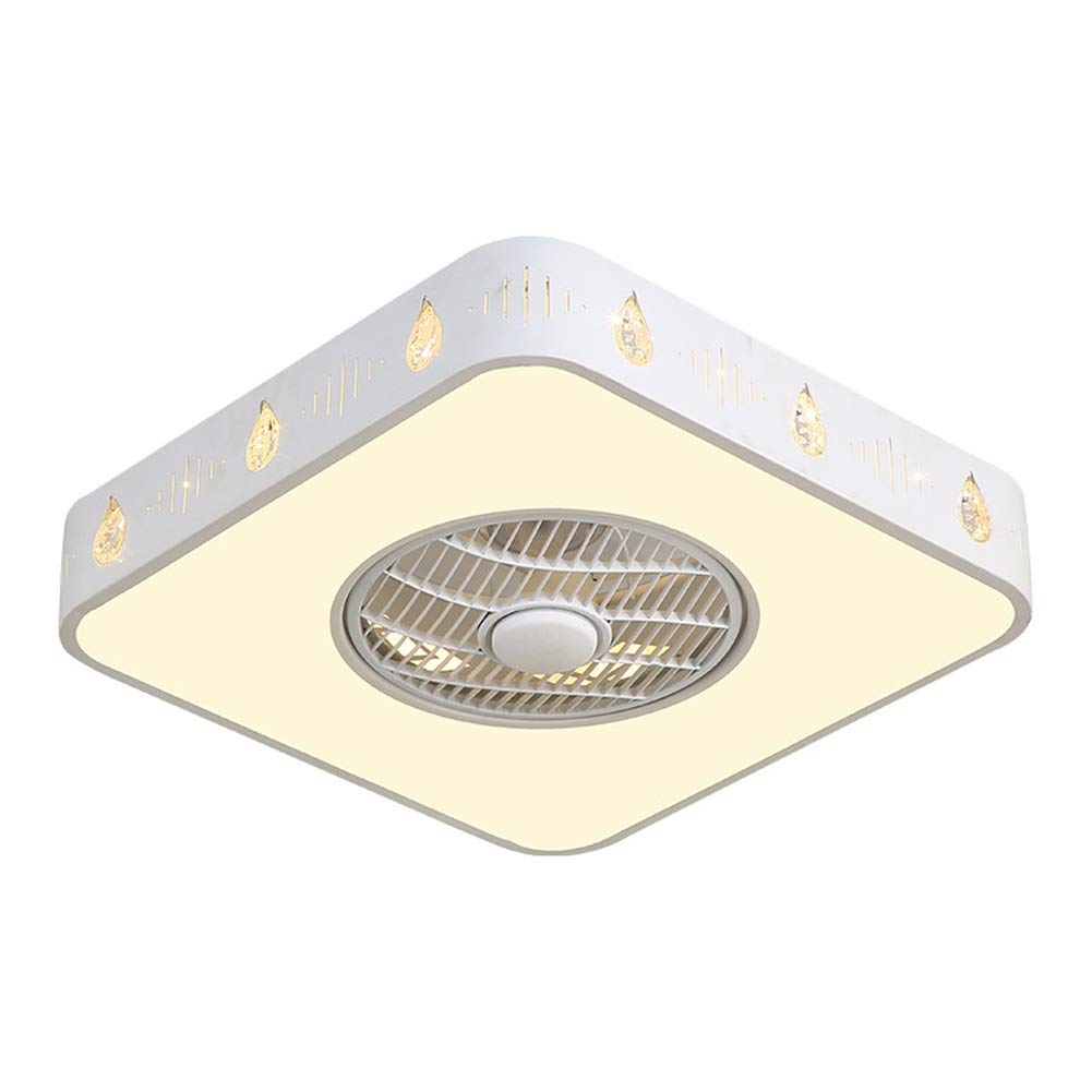 Ventilateur de plafond créatif MMD plafonnier LED au design moderne de 50cm