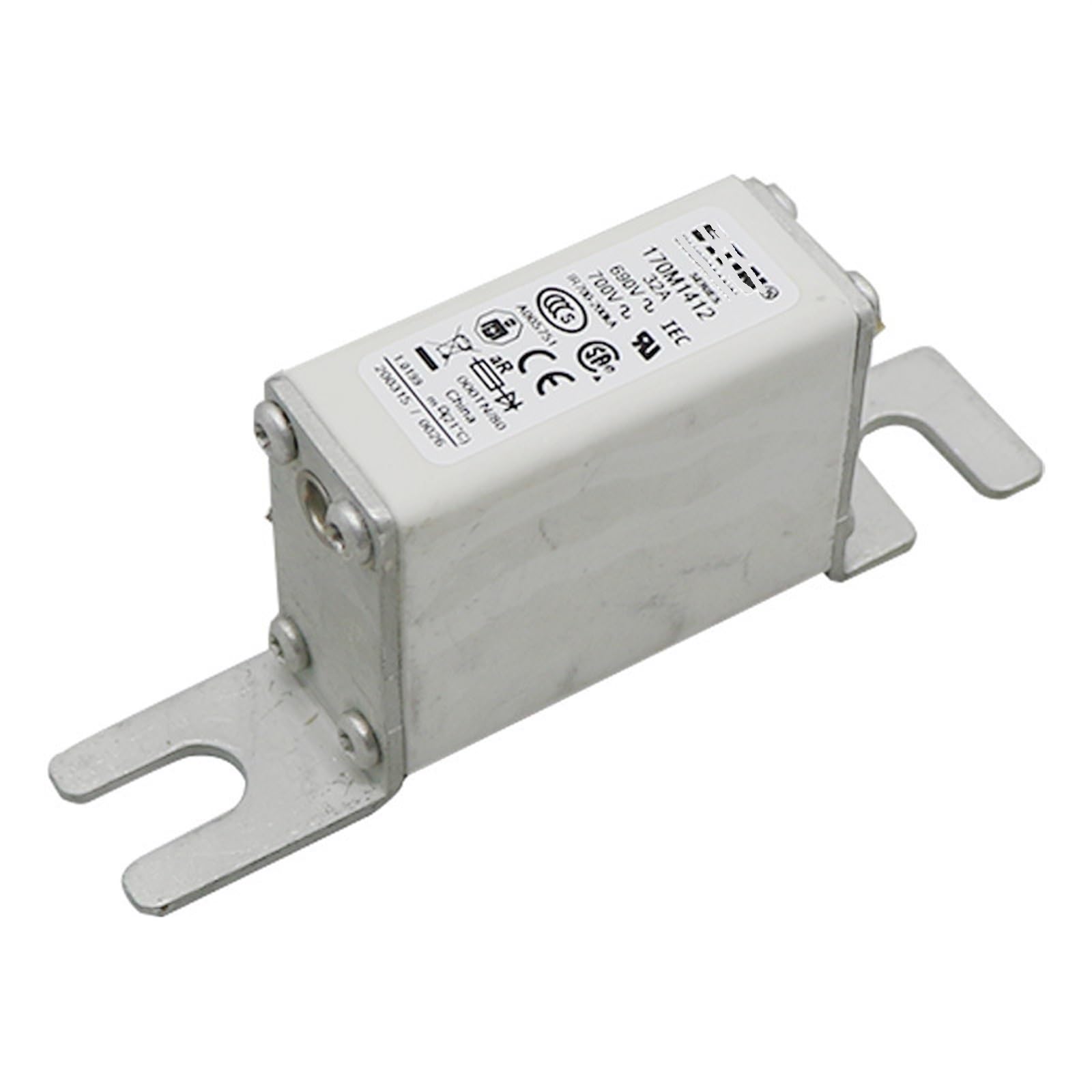 Fusible 170M1412 de rechange 170M1413 pour tableau électrique industriel