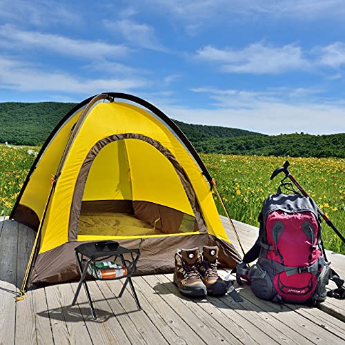 Relaxdays Sgabello Pieghevole, con Borsa, Max. 120...