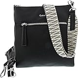 Gabor Silena Damen Umhängetasche Crossbody Bag Klein Schwarz